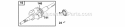 Crankshaft Diagram and Parts List for  Briggs and Stratton Engine
